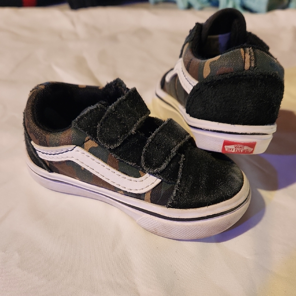 Vans Kids Camouflage Sneakers